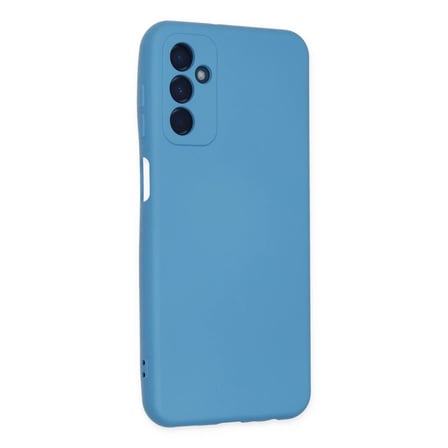 Mey İthalat® Samsung Galaxy M23 Kılıf Nano içi Kadife Silikon - Mavi