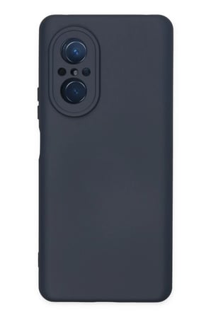 Mey İthalat® Huawei Nova 9 SE Kılıf Nano içi Kadife Silikon - Lacivert