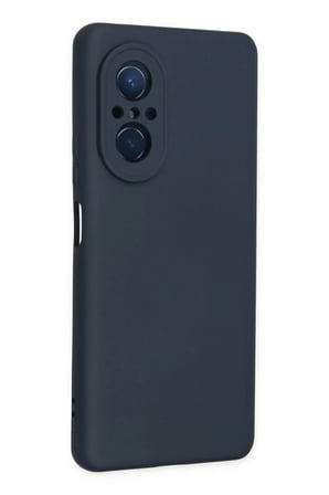 Mey İthalat® Huawei Nova 9 SE Kılıf Nano içi Kadife Silikon - Lacivert