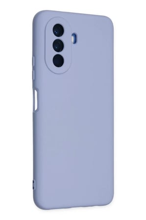 Mey İthalat® Huawei Nova Y70 Kılıf Nano içi Kadife Silikon - Lila