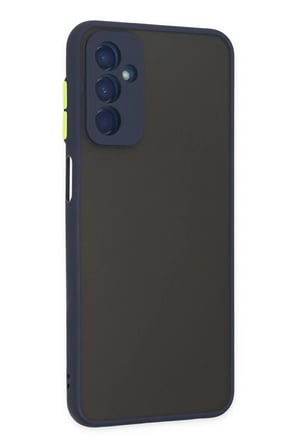 Mey İthalat® Samsung Galaxy M13 Kılıf Montreal Silikon Kapak - Lacivert