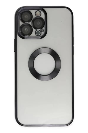 Mey İthalat® iPhone 14 Pro Kılıf Slot Silikon - Siyah