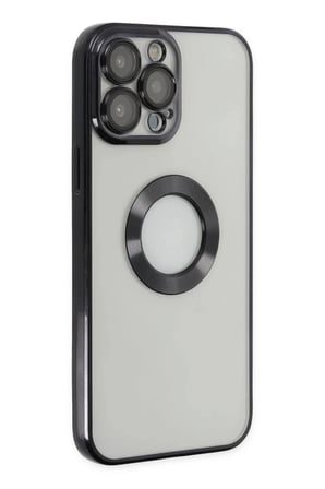 Mey İthalat® iPhone 14 Pro Kılıf Slot Silikon - Siyah