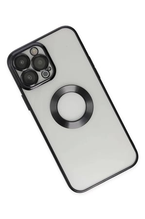 Mey İthalat® iPhone 14 Pro Kılıf Slot Silikon - Siyah