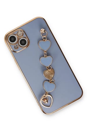 Mey İthalat® iPhone 14 Plus Kılıf Esila Silikon - Gri