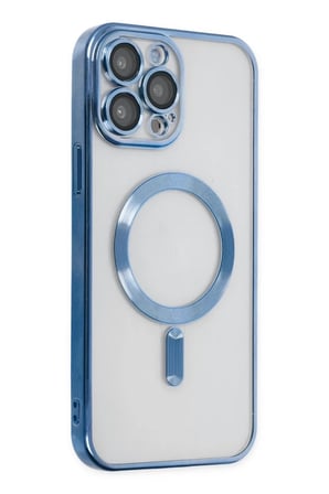 Mey İthalat® iPhone 14 Pro Kılıf Kross Magneticsafe Kapak - Sierra Blue