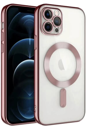 Mey İthalat® iPhone 14 Pro Max Kılıf Kross Magneticsafe Kapak - Rose