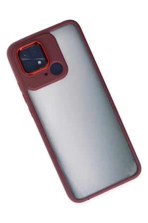 Mey İthalat® Redmi 10C Kılıf Dora Kapak - Kırmızı