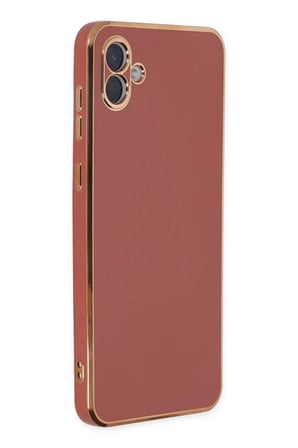 Mey İthalat® Samsung Galaxy A04 Kılıf Volet Silikon - Kırmızı