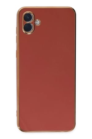Mey İthalat® Samsung Galaxy A04 Kılıf Volet Silikon - Kırmızı