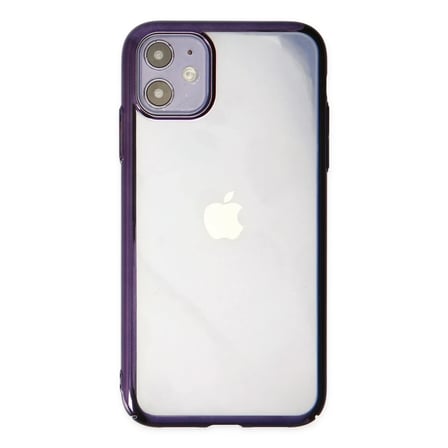 Mey İthalat® iPhone 12 Kılıf Element Silikon - Mor