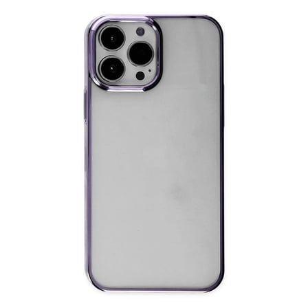 Mey İthalat® iPhone 13 Pro Kılıf Element Silikon - Mor