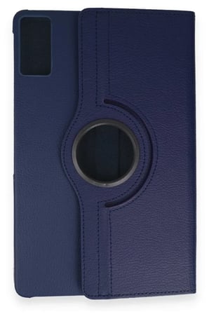 Mey İthalat® Lenovo Tab M8 Kılıf 360 Tablet Deri Kılıf - Lacivert