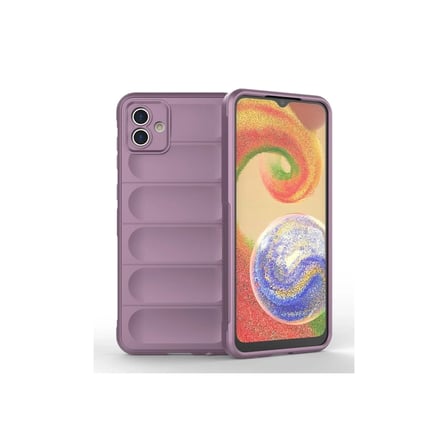 Mey İthalat® Samsung Galaxy A04E Kılıf Optimum Silikon - Mor