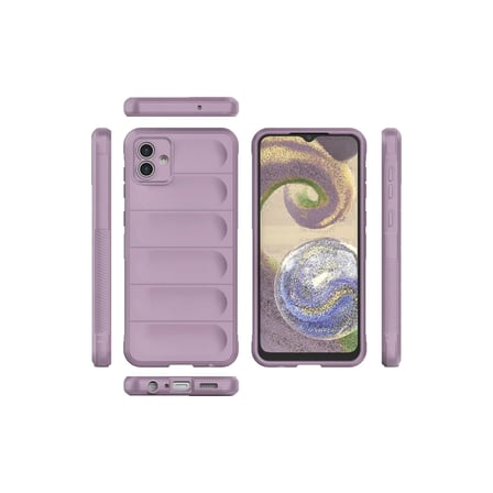 Mey İthalat® Samsung Galaxy A04E Kılıf Optimum Silikon - Mor