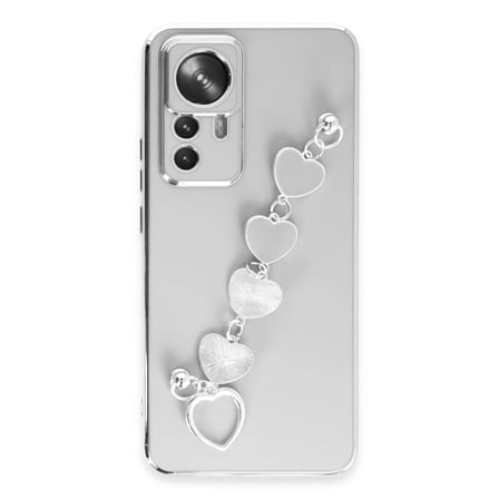 Mey İthalat® Mi 12T Pro Kılıf Esila Silikon - Beyaz