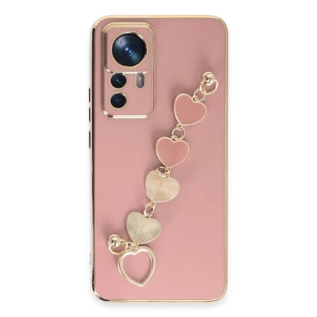 Mey İthalat® Mi 12T Pro Kılıf Esila Silikon - Pudra