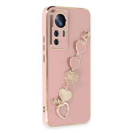 Mey İthalat® Mi 12T Pro Kılıf Esila Silikon - Pudra