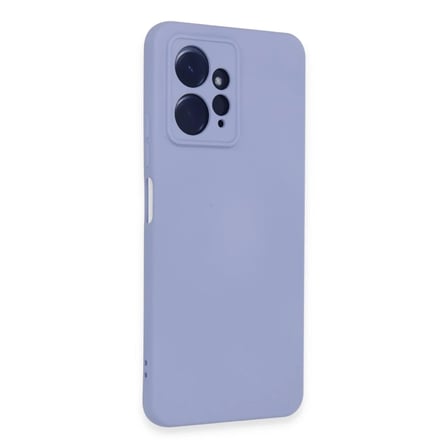 Mey İthalat® Redmi Note 12 4G Kılıf Nano içi Kadife Silikon - Lila