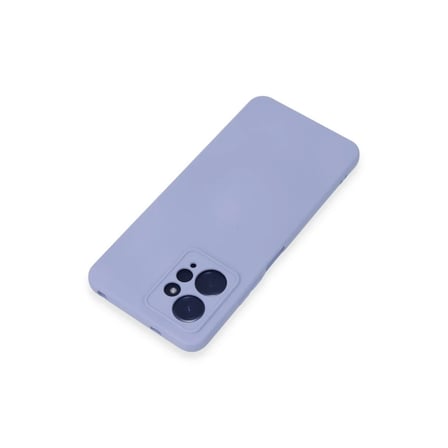 Mey İthalat® Redmi Note 12 4G Kılıf Nano içi Kadife Silikon - Lila