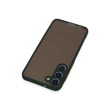 Mey İthalat® Samsung Galaxy S23 Plus Kılıf Montreal Silikon Kapak - Yeşil