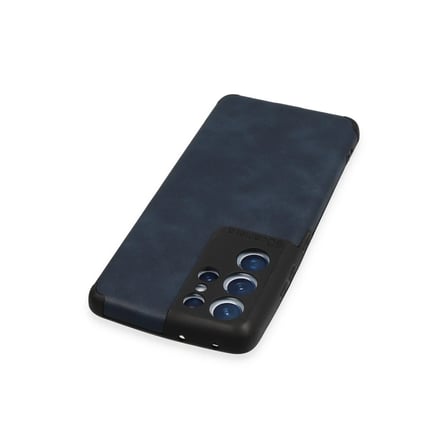 Mey İthalat® Samsung Galaxy S21 Ultra Kılıf Loop Deri Silikon - Lacivert