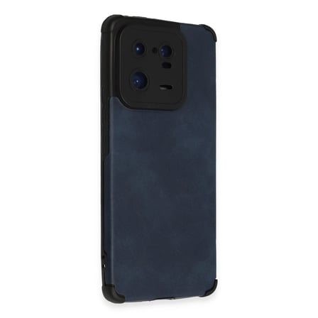 Mey İthalat® Mi 13 Pro Kılıf Loop Deri Silikon - Lacivert