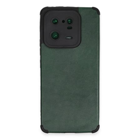 Mey İthalat® Mi 13 Pro Kılıf Loop Deri Silikon - Yeşil