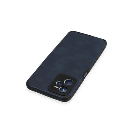 Mey İthalat® Realme C35 Kılıf Loop Deri Silikon - Lacivert