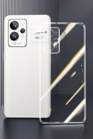 Mey İthalat® Realme GT2 Pro 5G Kılıf Lüx Şeffaf Silikon