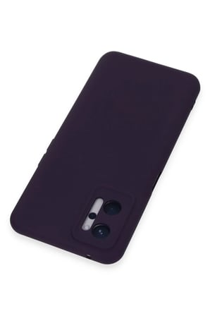 Mey İthalat® Realme 9i 4G Kılıf Nano içi Kadife Silikon - Mor