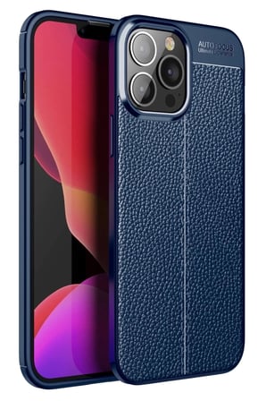 Mey İthalat® iPhone 15 Pro Max Kılıf Auto Focus Kapak - Lacivert
