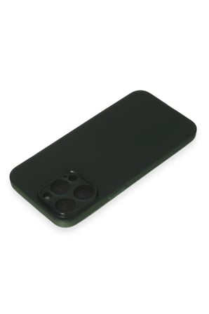 Mey İthalat® iPhone 15 Pro Kılıf Puma Silikon - Yeşil