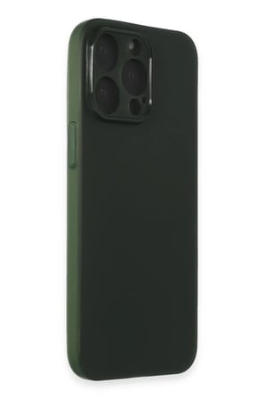 Mey İthalat® iPhone 15 Pro Max Kılıf Puma Silikon - Yeşil