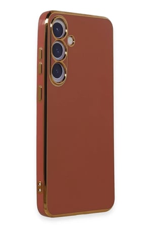 Mey İthalat® Samsung Galaxy S24 Kılıf Volet Silikon - Kırmızı