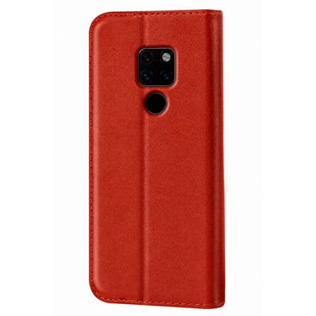Mey İthalat® Huawei Mate 30 Lite Trend S Plus Kapaklı Telefon Kılıf - Kırmızı