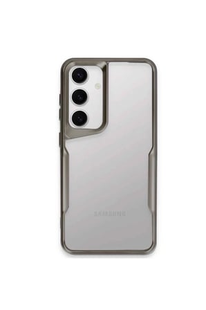Mey İthalat® Samsung Galaxy A35 5G Kılıf Boyi Silikon Kapak - Titan Gri