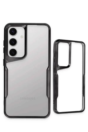Mey İthalat® Samsung Galaxy S24 Kılıf Boyi Silikon Kapak - Gümüş