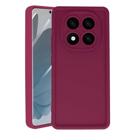 Mey İthalat® Redmi Note 14 Pro 4G Kılıf Viera Silikon - Bordo