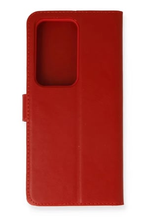 Mey İthalat® Samsung Galaxy S20 Ultra Trend S Plus Kapaklı Kılıf - Kırmızı