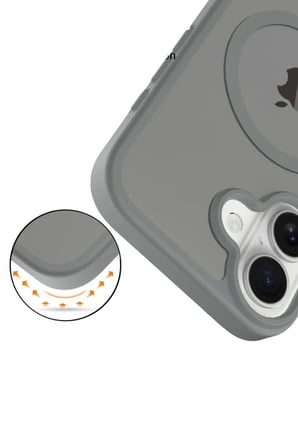Mey İthalat® iPhone 17 Jota Magsafe Kapak - Titan Gri