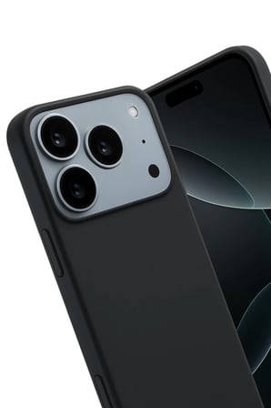 Mey İthalat® iPhone 17 Pro Max First Silikon - Siyah