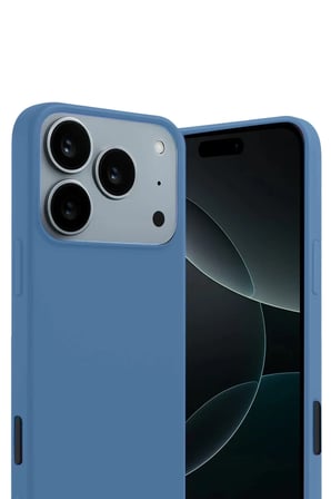 Mey İthalat® iPhone 17 Pro Max First Silikon - Mavi