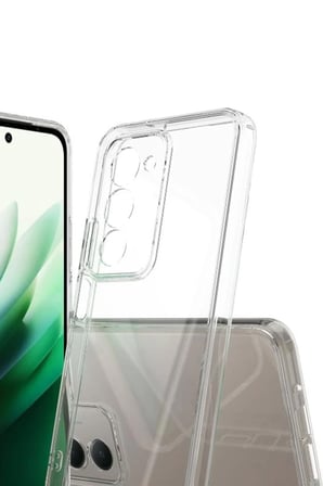 Mey İthalat® Redmi 15 4G Lüx Şeffaf Silikon - Şeffaf