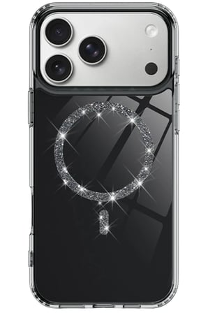 Mey İthalat® iPhone 17 Pro Live Diamond Magsafe Kapak - Siyah