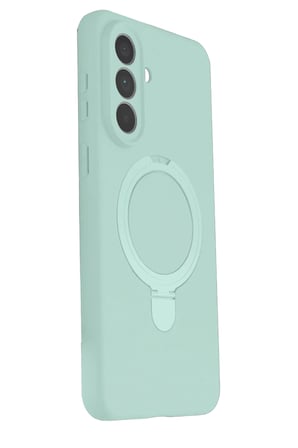 Mey İthalat® Samsung Galaxy A57 5G Regal Magsafe Standlı Kapak - Su Yeşili