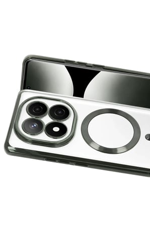 Mey İthalat® Redmi Note 15 4G Kross Magneticsafe Kapak - Koyu Yeşil