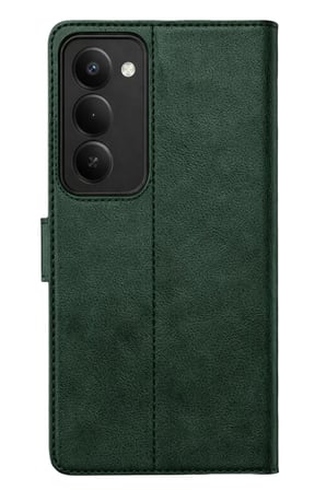 Mey İthalat® Redmi 15 5G Trend S Plus Kapaklı Kılıf - Yeşil