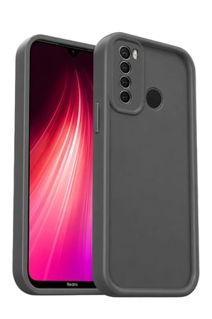 Mey İthalat® Redmi Note 8 Kılıf Viera Silikon - Gri