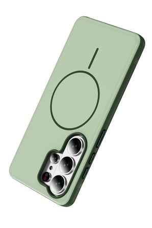 Mey İthalat® Samsung Galaxy S26 Ultra Neksa Magsafe Kapak - Yeşil